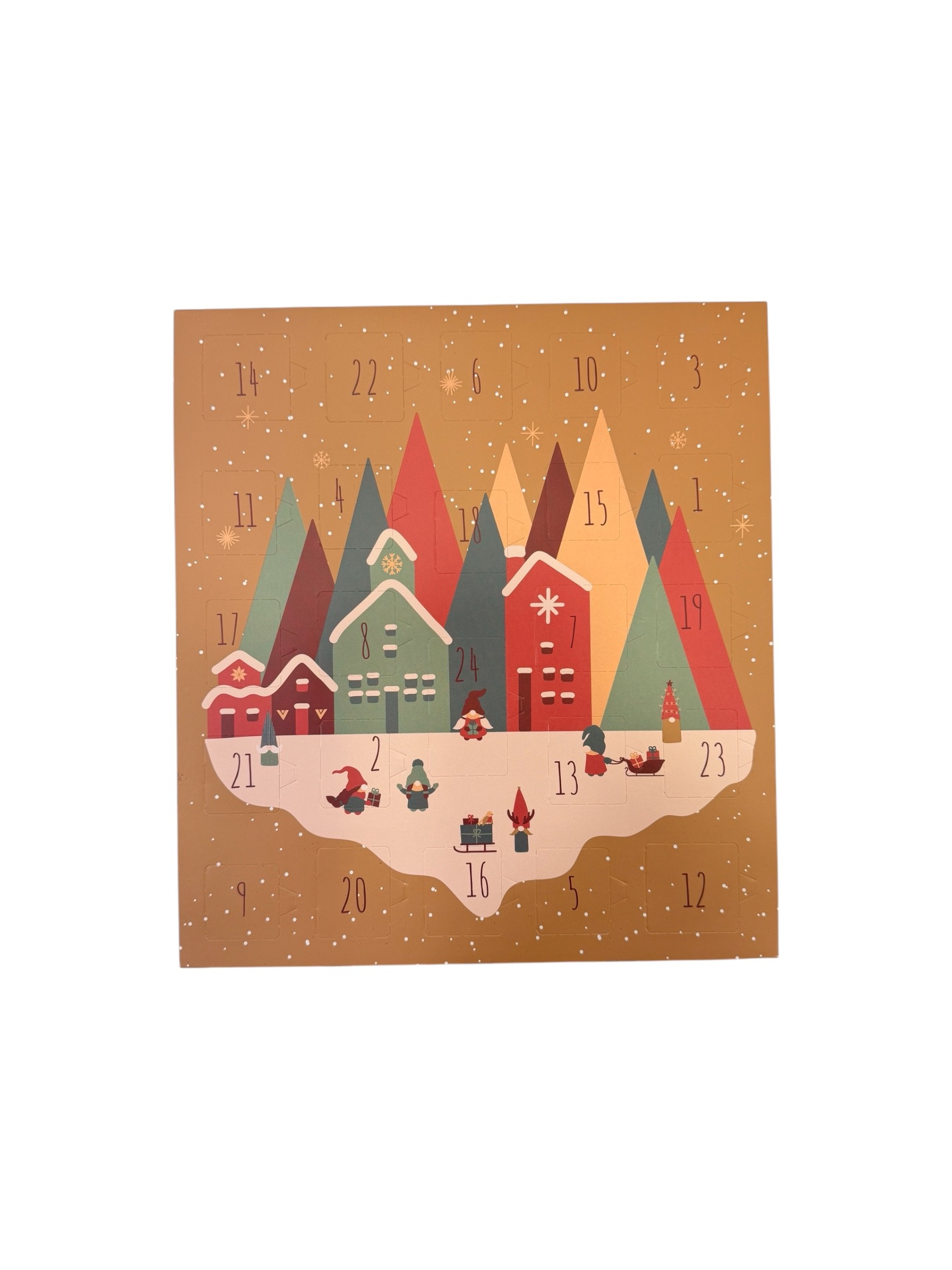 Calendrier de l'avent fritures chocolat